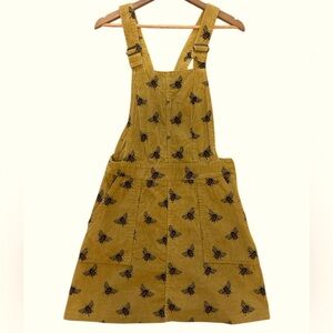 Run and Fly size 6 (10 UK) corduroy bee overall dress excellent condition